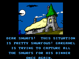 The Smurfs screenshot 4 for Sega Master System